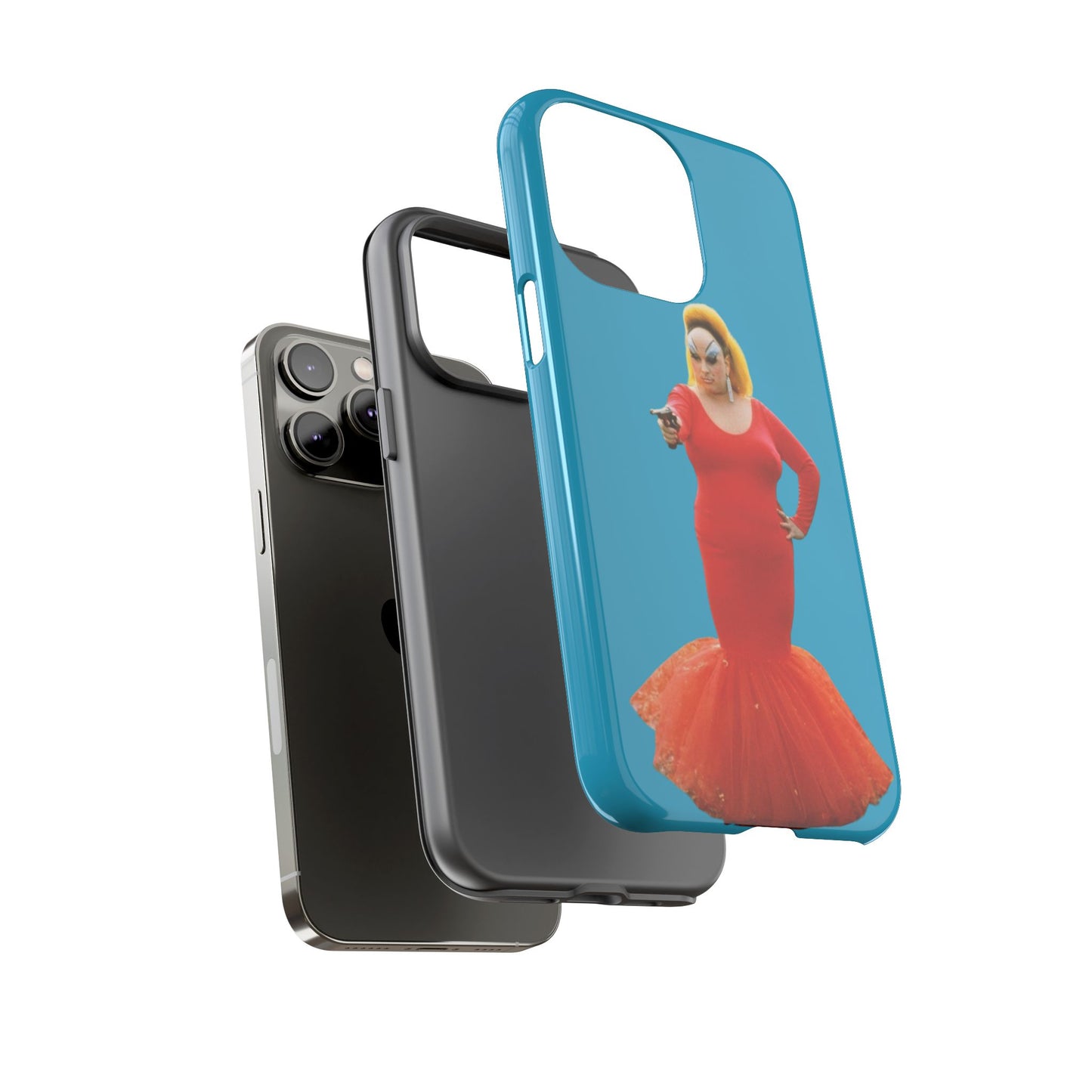 Divine Pink Flamingos John Waters iPhone Case, iPhones 14 & 15