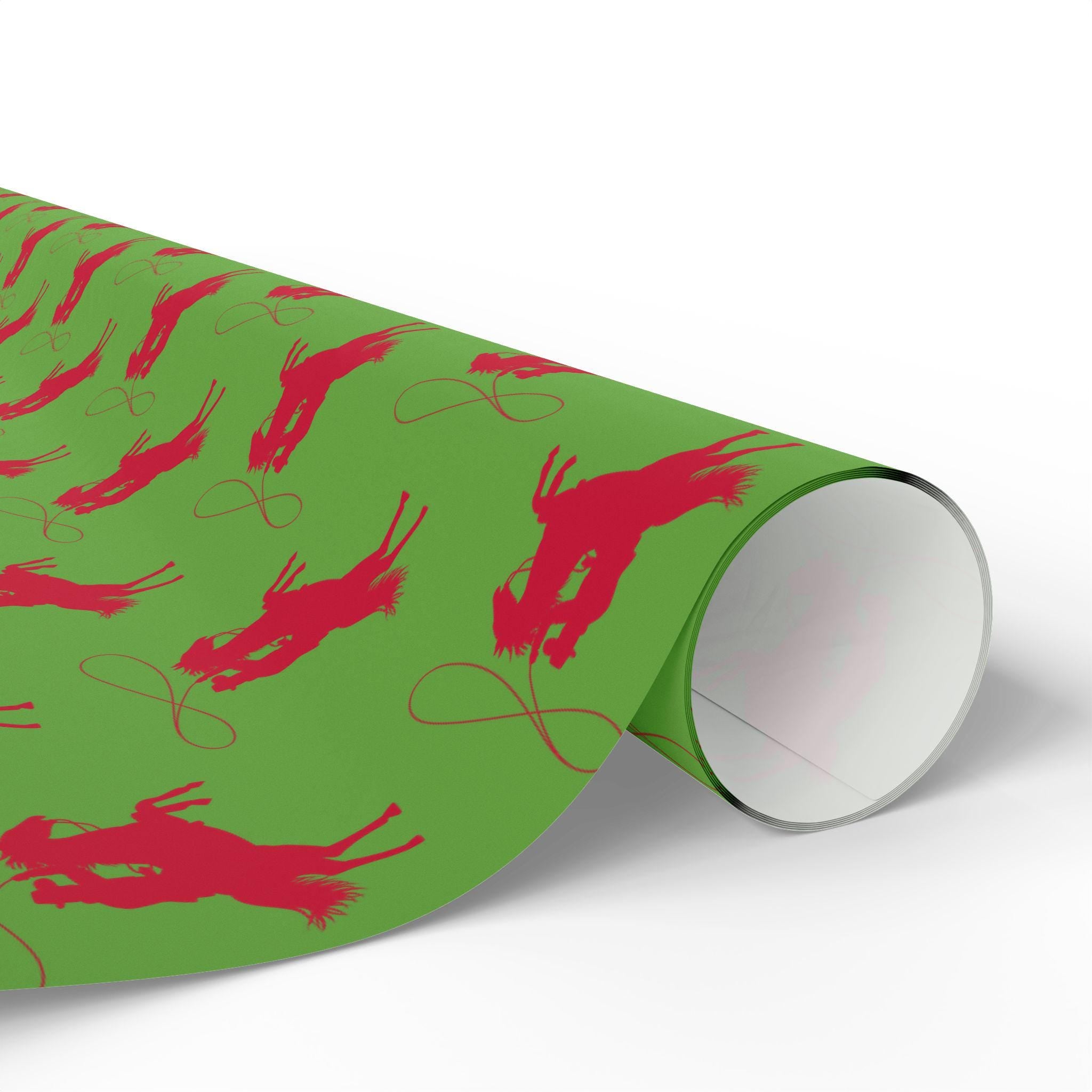 Cowboy Rodeo Wrapping Papers, Six Gun Sweetie Design