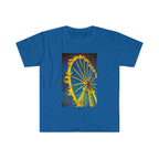 Ferris Wheel Tee, Carnival Shirt, Art Hipster Tee