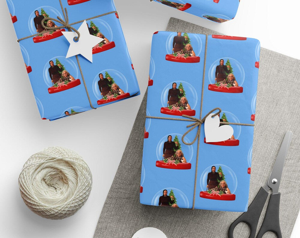 Grey Gardens Big Edie and Little Edie Wrapping Paper