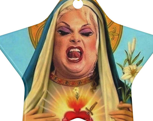 Saint Divine John Waters Film Star Decoration