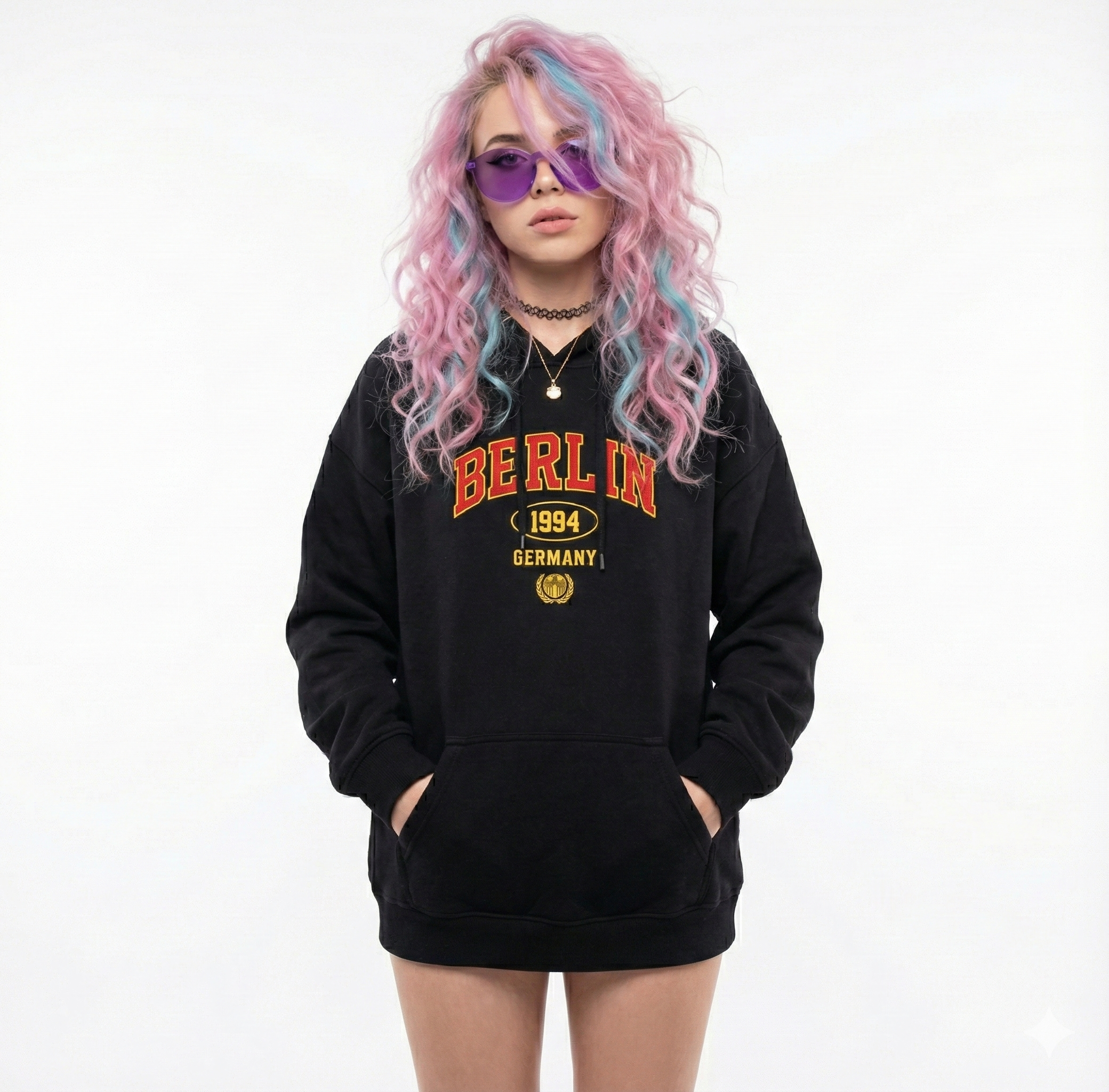 Berlin Germany 1994 Athletic Club Hoodie